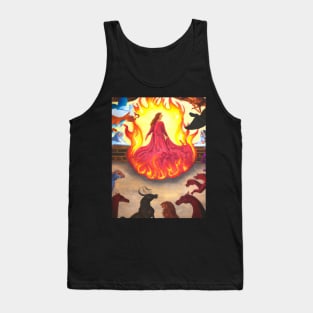 The rise of the pheonix with all animals good for witches in the phoenix world. Tank Top